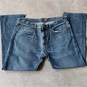 J. Crew 770 Straight Fit Jeans Dark Wash Cotton 36x30